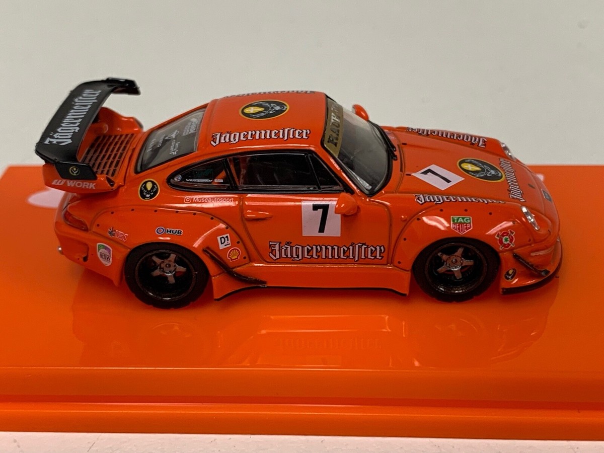 1/64 TARMAC Porsche 911 ( 993 ) RWB in Jägermeister Colors
