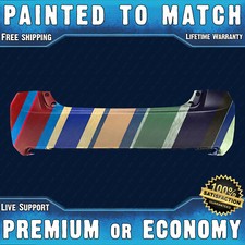 New Painted To Match - Rear Bumper Cover Exact Fit For 2013-2015 Honda Accord