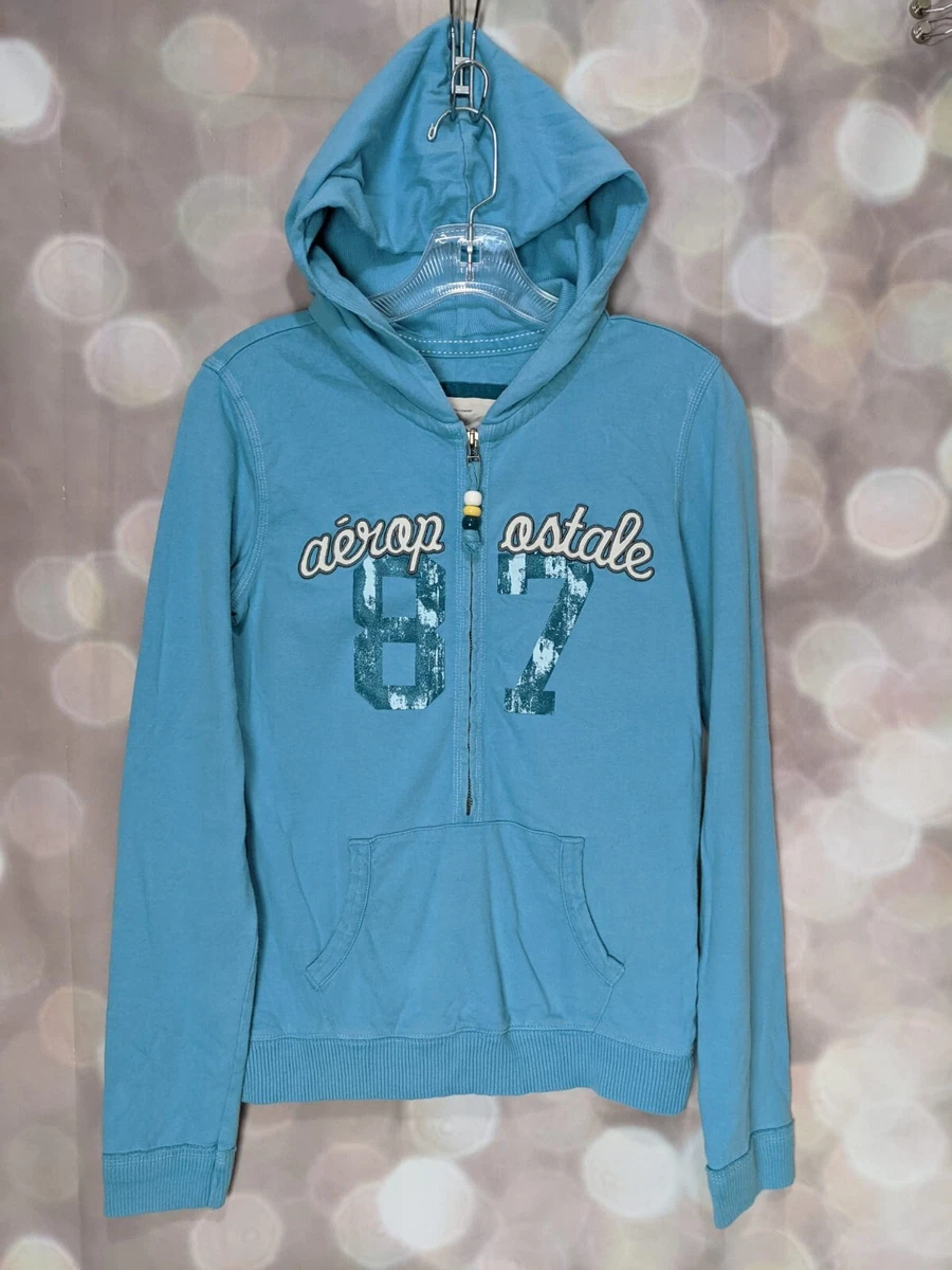 Light blue hotsell aeropostale hoodie