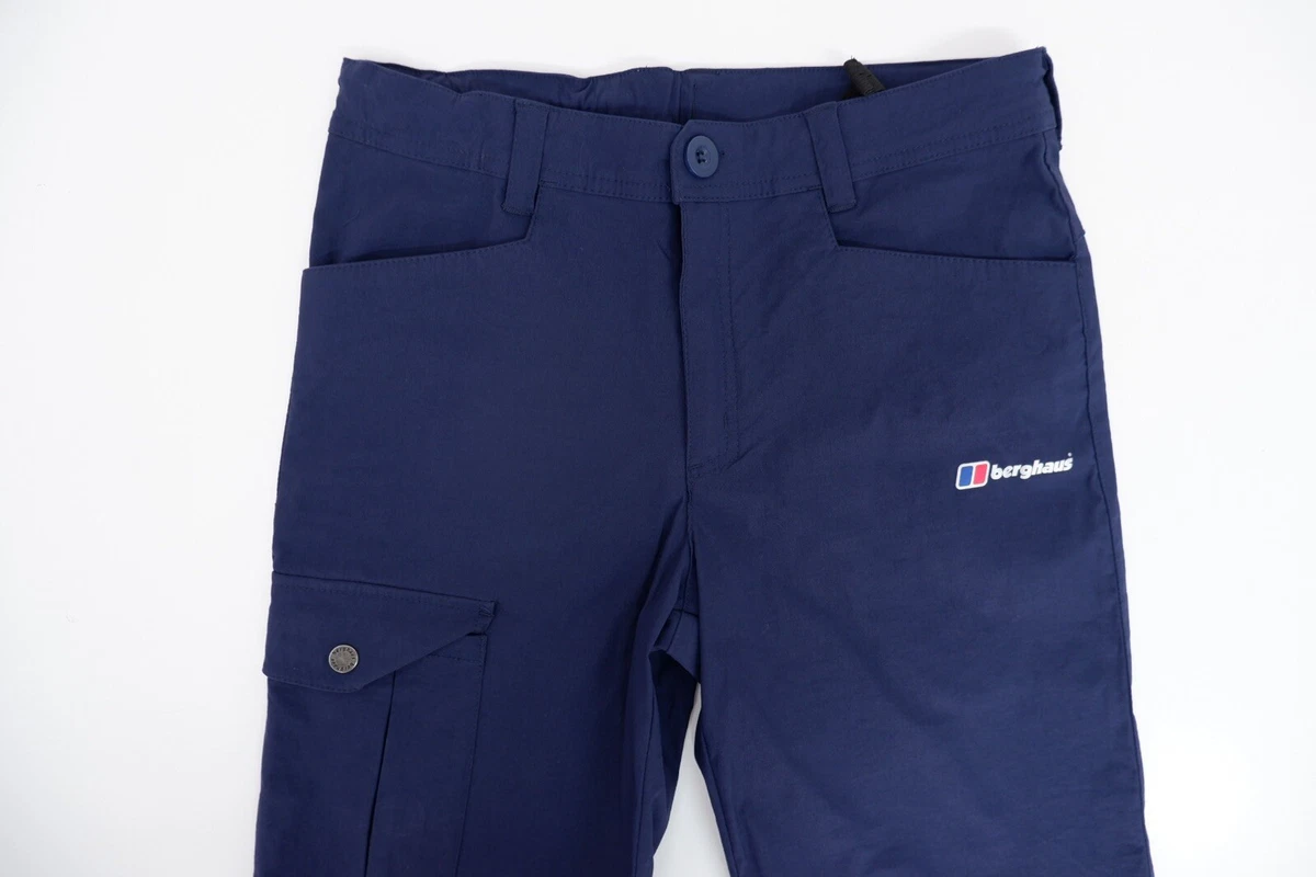 Berghaus Boys Combat Walking Shorts Age 13 Yrs Navy Blue Slim Fit