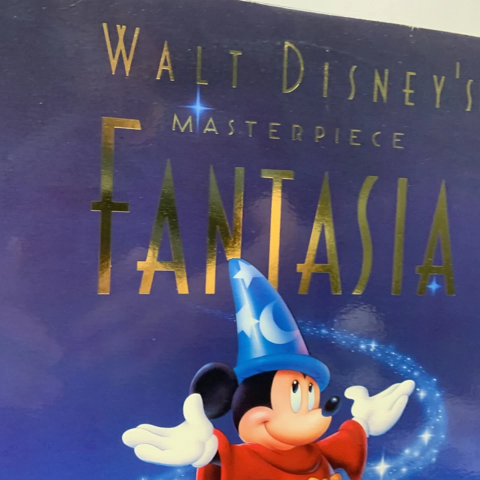 Disney Masterpiece Fantasia Laser Disk Movie  Laserdisk 2 disk Mickey Mouse EX / Foto 2 de 4