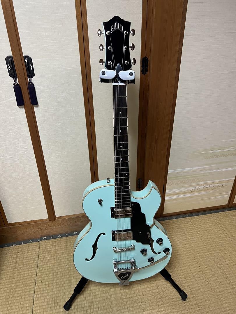 ほぼ未使用GUILD STARFIRE I SC Seaform Green Guild Starfire I SC GVT - Seafoam Green – Harry's Guitar Shop