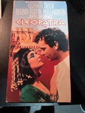 Cleopatra VHS 1992 2-Tape Set Elizabeth Taylor Richard