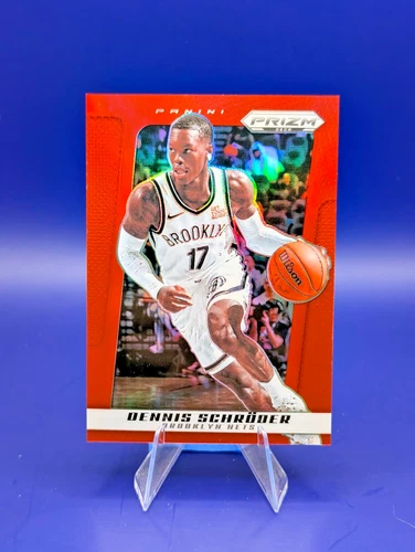 2024-25 Panini Prizm Deca - Dennis Schroder #121 Red Prizm /199