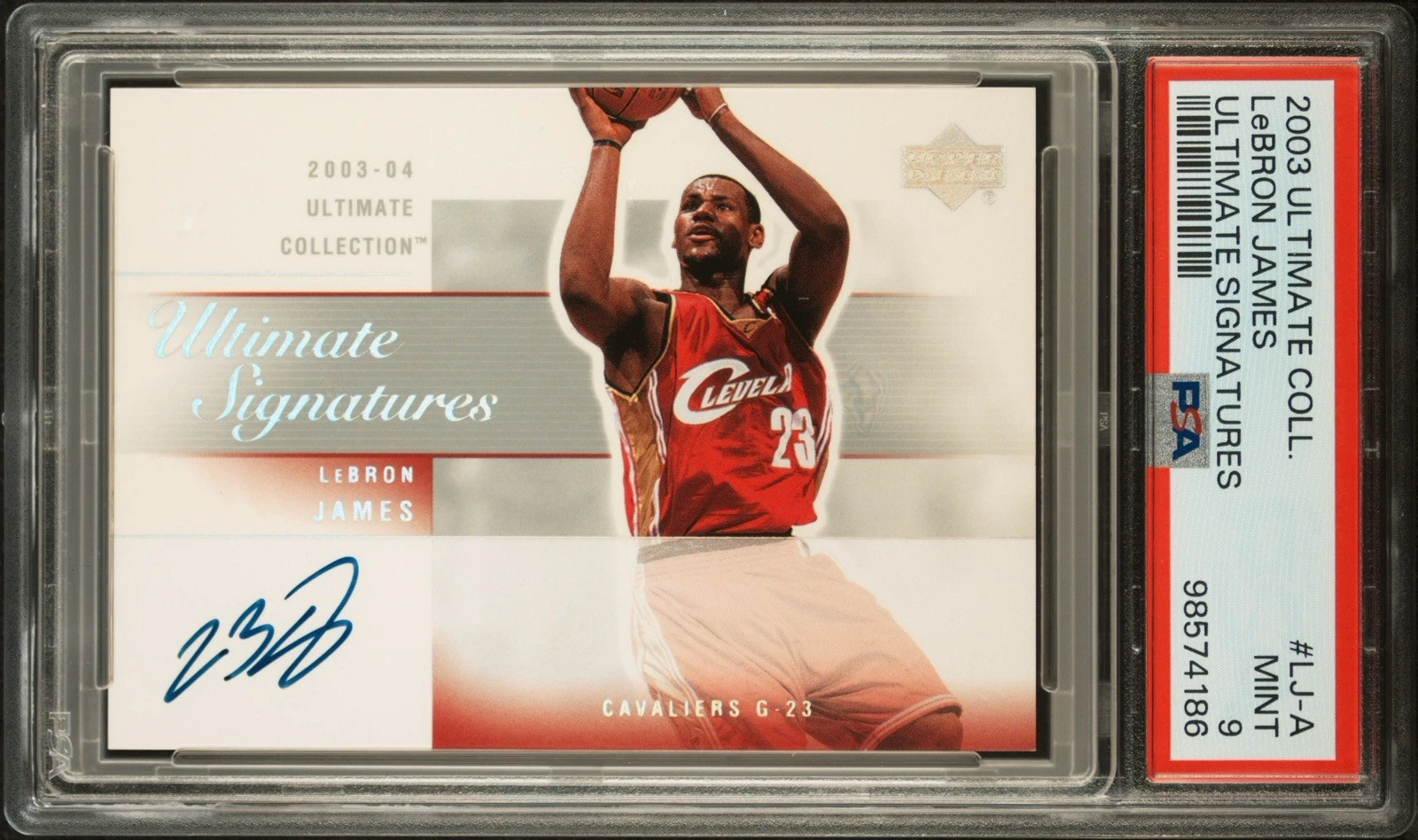 Lebron James trading card