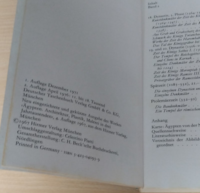 dtv Max Hirmer Eberhard Otto Ägyptische Kunst Band 2 Taschenbuch 1971 Deutsch