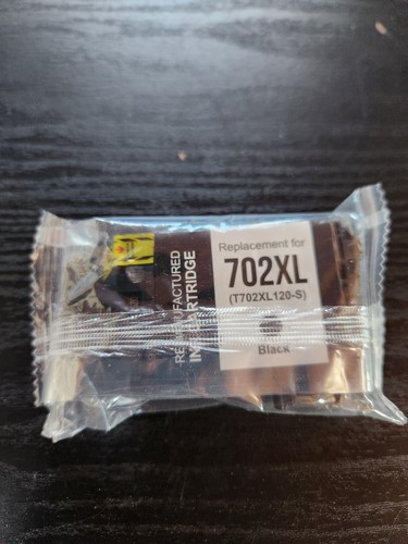 Repuesto de cartucho de tinta negra 702XL - Imagen 2 de 2