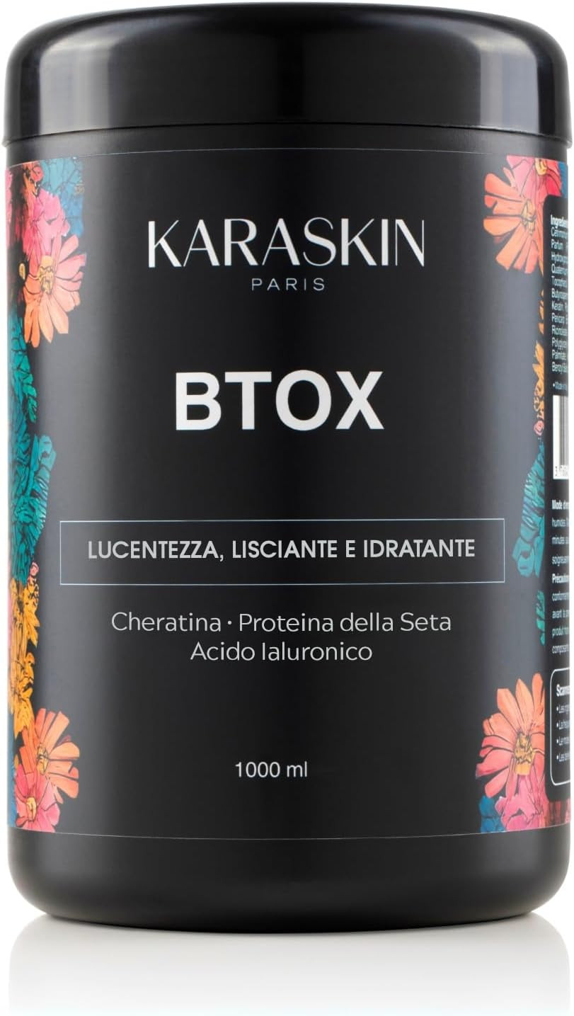 Maschera Capillare Professionale Cheratina e Seta: Riparazione Intensa
