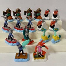 Lot of 17 Disney Zootopia 2 McDonalds Happy Meal Toys Figures Nick Judy Nibbles