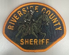 Riverside Sheriff Halloween collectors patch