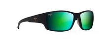 MAUI JIM LOCAL KINE SOFT BLACK W/ MAUIGREEN LENS - GM810-27M