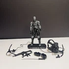 2009 GI Joe 25th Anniversary ROC Rise Of Cobra Snake Eyes V48 4” Action Figure