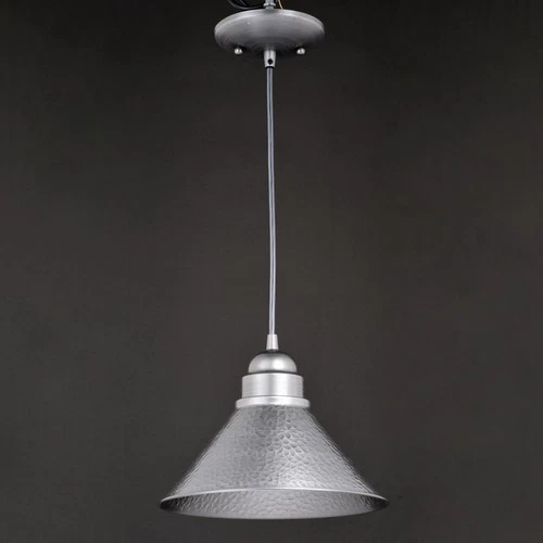 Vaxcel Lighting T0349 Outland 1 Light 10"W Outdoor Pendant - Grey - Picture 8 of 12