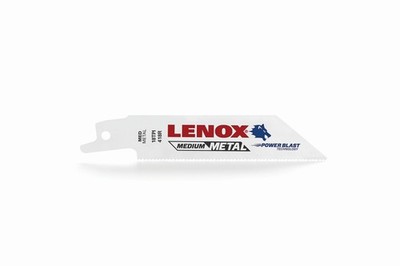 LENOX 418R 5x Säbelsägeblatt 100mm BiMetall 18TPI für Metall Rohre Profile