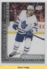 2021-22 Upper Deck Ovation Superstar Theater Auston Matthews #ST-12 READ 04f2