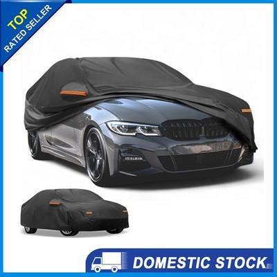Autoabdeckung wasserdicht für BMW 3er 16-24 zoll schwarz