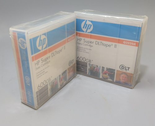 HP Super DLT Tape II Data Cartridge Q2020A- 600GB / *Lot Of 2* - Afbeelding 4 van 4