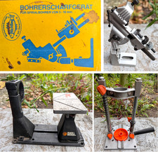 3tlg Set: WOLFCRAFT Bohrständer + STICHLING ...