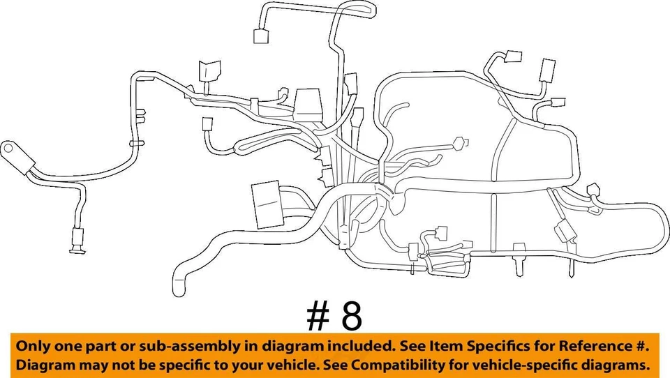 CHRYSLER WIRING ENGINE 4795269AD NEW OEM - Image 4 of 4