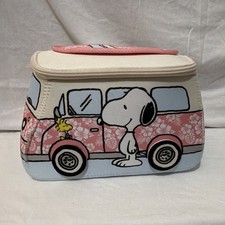 Peanuts Snoopy Woodstock Pink Fabric Case wit...