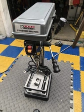 Central Machinery 5-Speed Bench Drill Press With Work Light 760-3070 RPM 60238