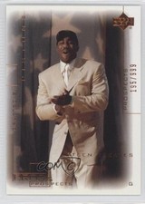 2000-01 Upper Deck Pros & Prospects Prospects 195/999 Mateen Cleaves #104 0j6