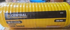 Central Pneumatic 1/4" x 20 ft. Coiled Air Hose #97923