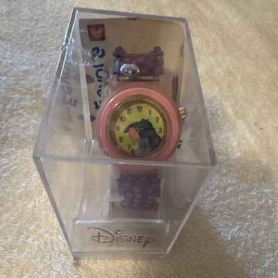 Disney Eeyore Purple Jelly Wristwatch in Box Character Collectible