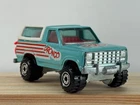 Vintage 1980 Hot Wheels Ford Bronco Teal & White Red & White Lot Excellent Cond