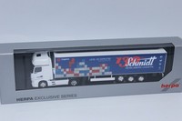 Herpa 959728 Lkw Mb Actros 18 Giga Ksz Schmidt Gevelsberg 130 Jahre 1:87 H0