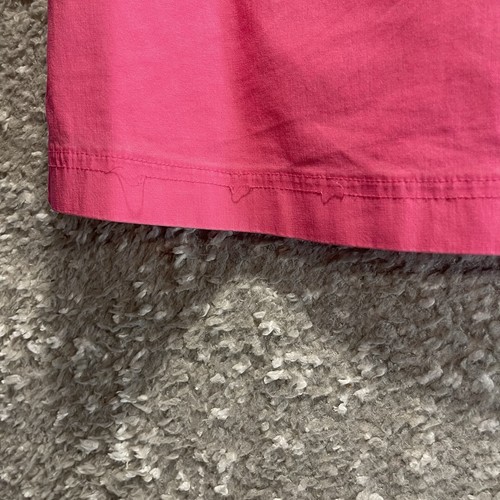 Jamie Sadock Pink Pull On Skort Skirt Size 14 Colorful Preppy Zip Pockets READ - Picture 9 of 11