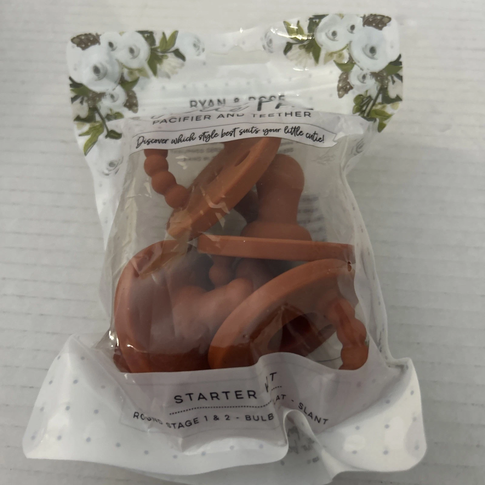 NEW! Ryan & Rose Pacifier Starter Kit