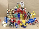 Vintage Mixed Power Rangers Action Figure Lot Mighty Morphin Heroes Villains