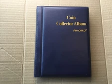 ''Akord'' Coin Collector Album - 10 Pages - 12 Pockets per Page