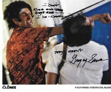 * GREGORY SIERRA * signed 8x10 photo * THE CLONES * COA * 1