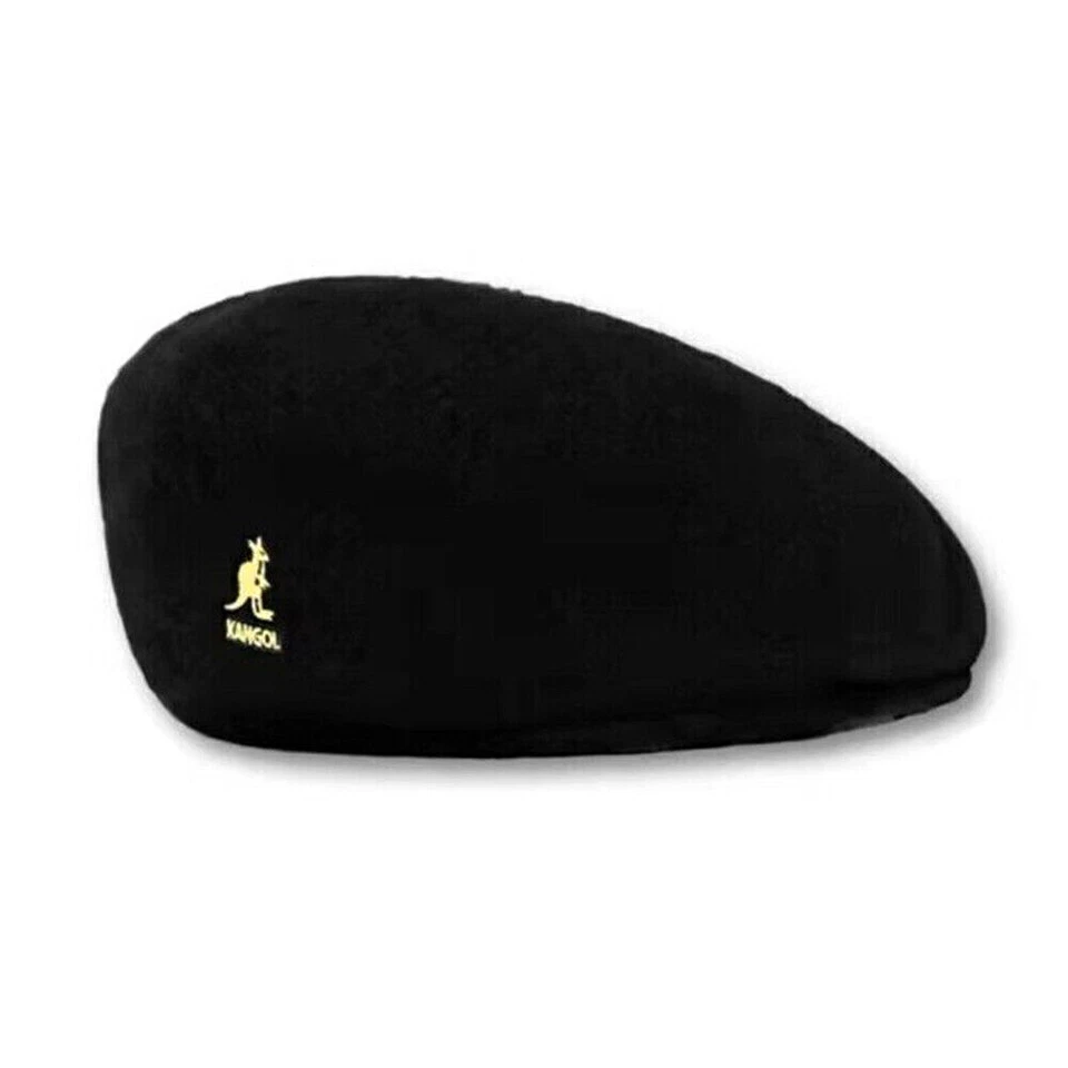 Kangol 504 Wool Flat Cap Men Women Unisex Casual Beret Hat Fashion Newsboy Caps - Image 3 of 4