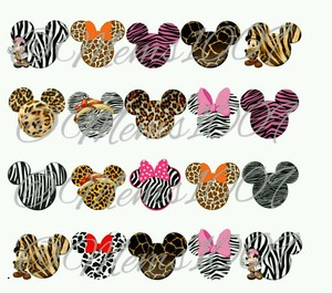 mickey mouse leopard print