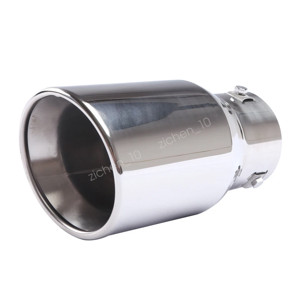 2PCS For Cadillac SRX STS Car Exhaust Pipe Tip Rear Tail Throat Muffler Tailpipe Foto 4 de 4