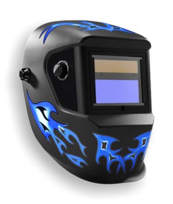 Fits Chicago Electric Welding Blue Design Auto-Darkening Welding Helmet - Prote
