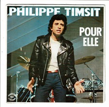 Philippe Timsit Vinilo 45 RPM Para Elle - Claro Paul Lederman 15005 F Reducido