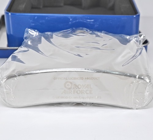 Royal Air Force 5oz Stainless Steel Hip Flask With Gift Tin New & Sealed - Picture 5 of 14