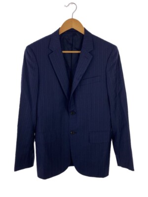 Paul Smith Tailored Jacket Loro Piana Wool Navy Stripe Size Paul Smith Tailored Jacket Loro Piana Wool Navy Stripe Size