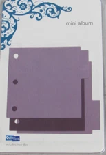 QuicKutz Mini Album 4x4, 2 Cutting Die Set REV-0042