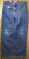 Boys Arizona Adjustable Waist Blue Jeans 12 Husky 5 Pocket