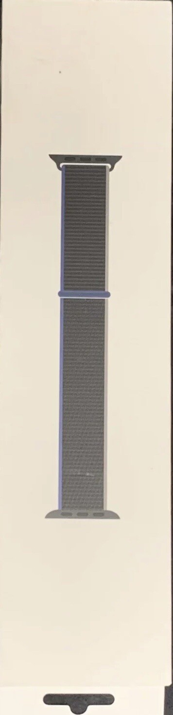 Apple Sport Loop Band for Watch Series 6 and SE - Charcoal, Regular (40mm)