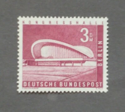 Berlin 1956, Berliner Stadtbilder, Kongresshalle, Nr. 154, 3 DM , postfrisch ** - Bild 1 von 2