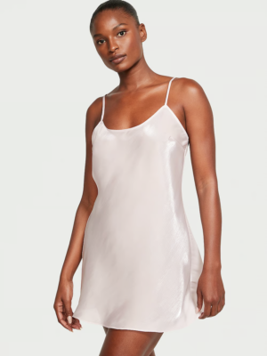 NWT Victoria's Secret Organza Mini Slip Dress Nightie Large | eBay