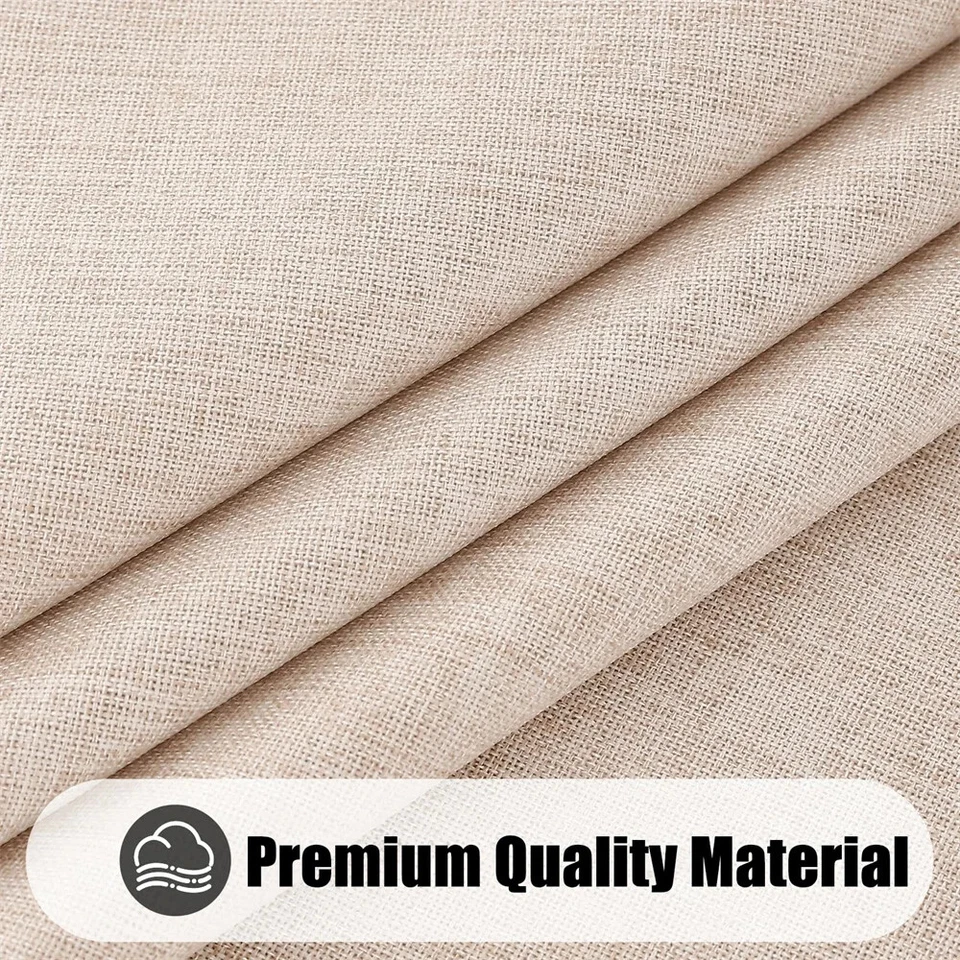 Mantel imitación lino mantel tela lavable mantel para cocina comedor Foto 2 de 4