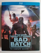 STAR WARS: THE BAD BATCH : Seasons 1-3 on BLU-RAY, 6-Disc