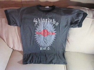 2013 Three Days Grace Shinedown POD Concert T Shirt Size M